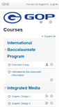 Mobile Screenshot of moodle.gopherweb.org